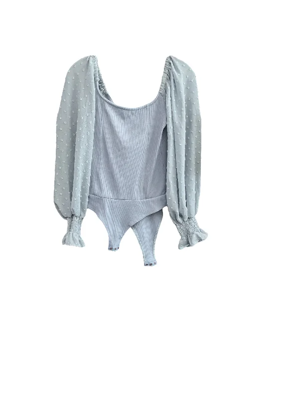 Fantastic Offers Blue Bodysuit Promesa, Size M