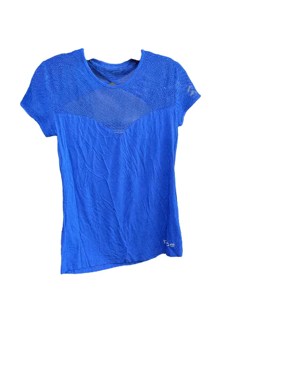 Deal of the Week Blue Top Short Sleeve Bebe, Size M