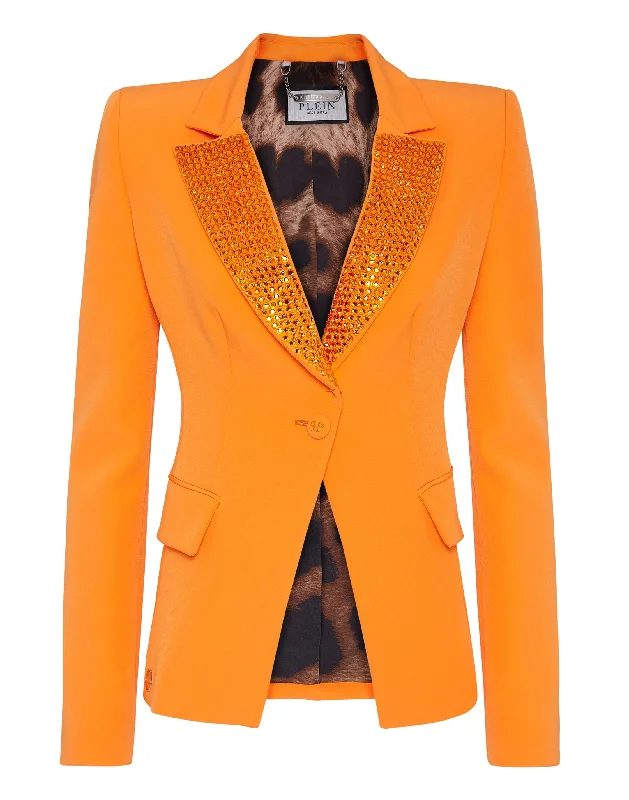 Midnight Madness Cady Blazer Crystal