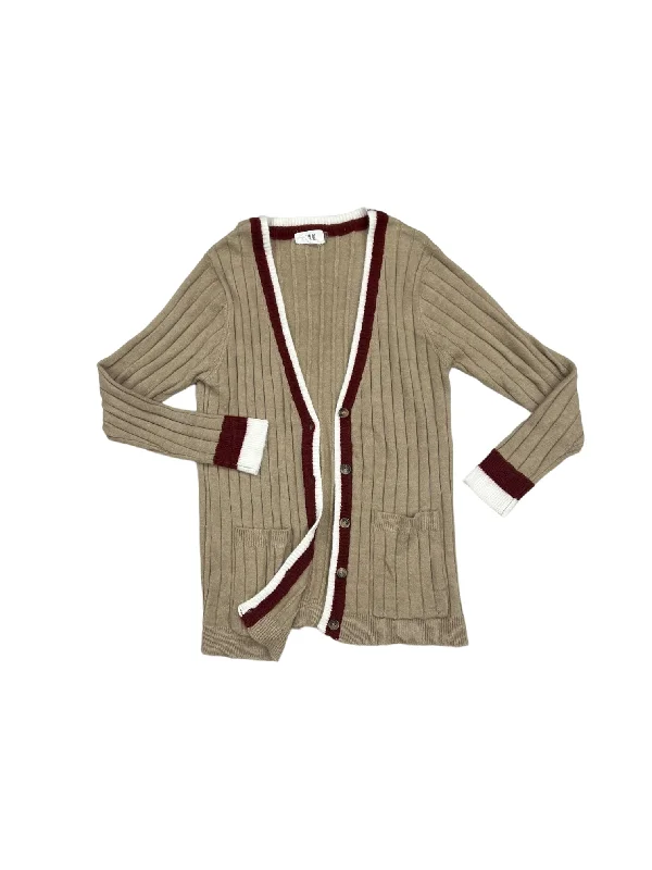 TIME-Limited Offer Cardigan By 816 In Brown, Size: S