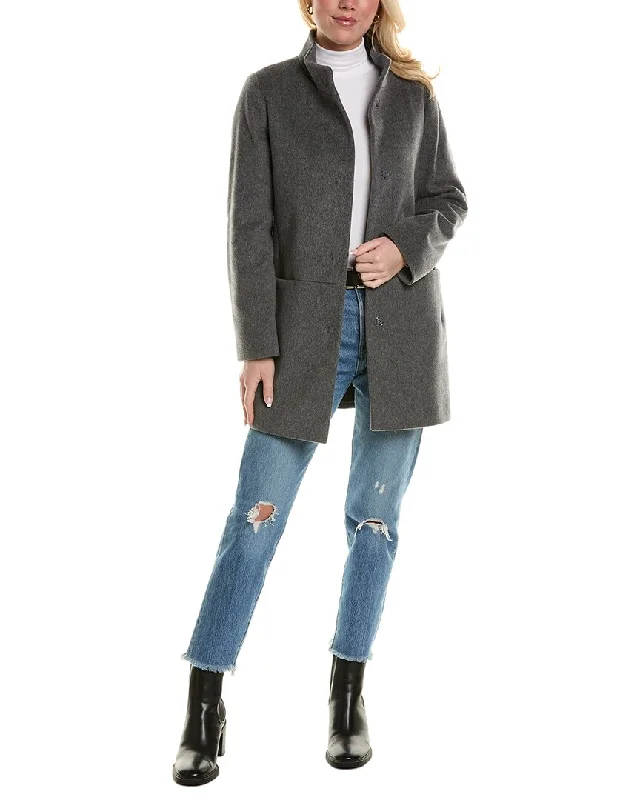 Clearance Items Cinzia Rocca Icons Short Wool & Cashmere-Blend Coat