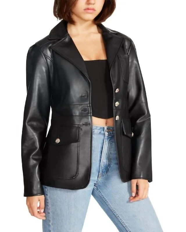 Doorbuster Deal Ivy Blazer Jacket in Black