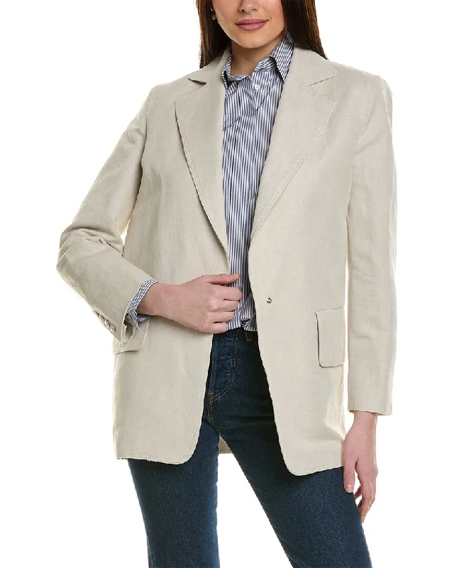 Lowest Prices Max Mara Mosa Linen-Blend Jacket