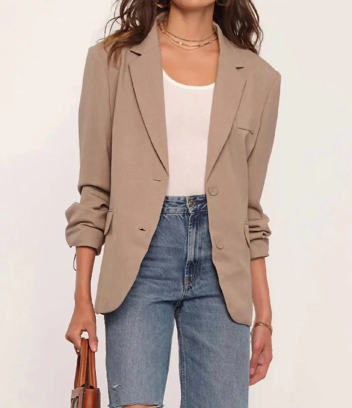 Exclusive Savings Nixie Blazer In Beige