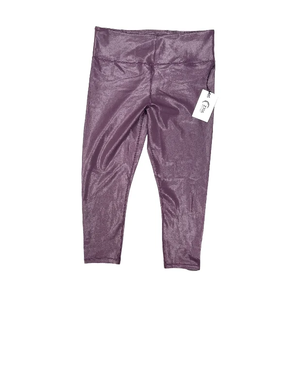 Huge Discounts Pants Leggings By Zyia In Purple