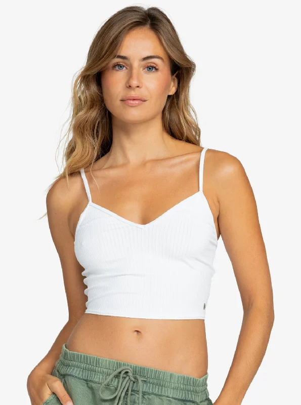 Shop and Save Roxy Brami 2 Tank Top - Snow White