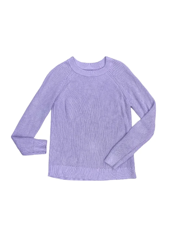 Sweater By Amazon Essentials In Purple, Size: L