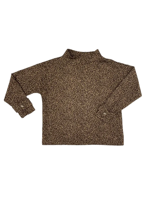 Price Cut Sweater By Ann Taylor In Animal Print, Size: M