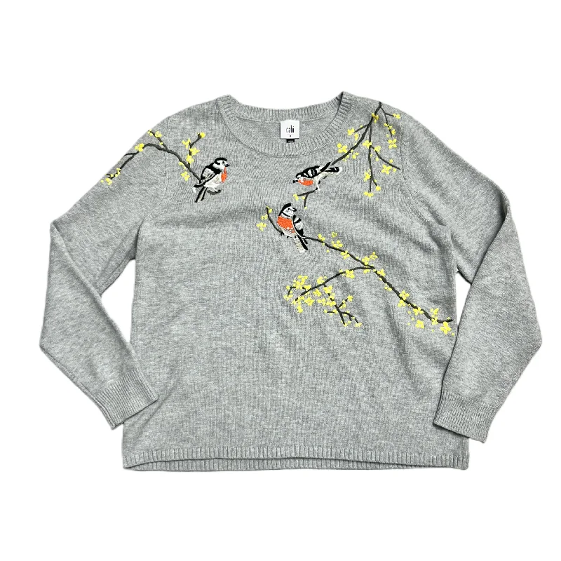 The Best Prices Sweater By Cabi In Grey, Size: M