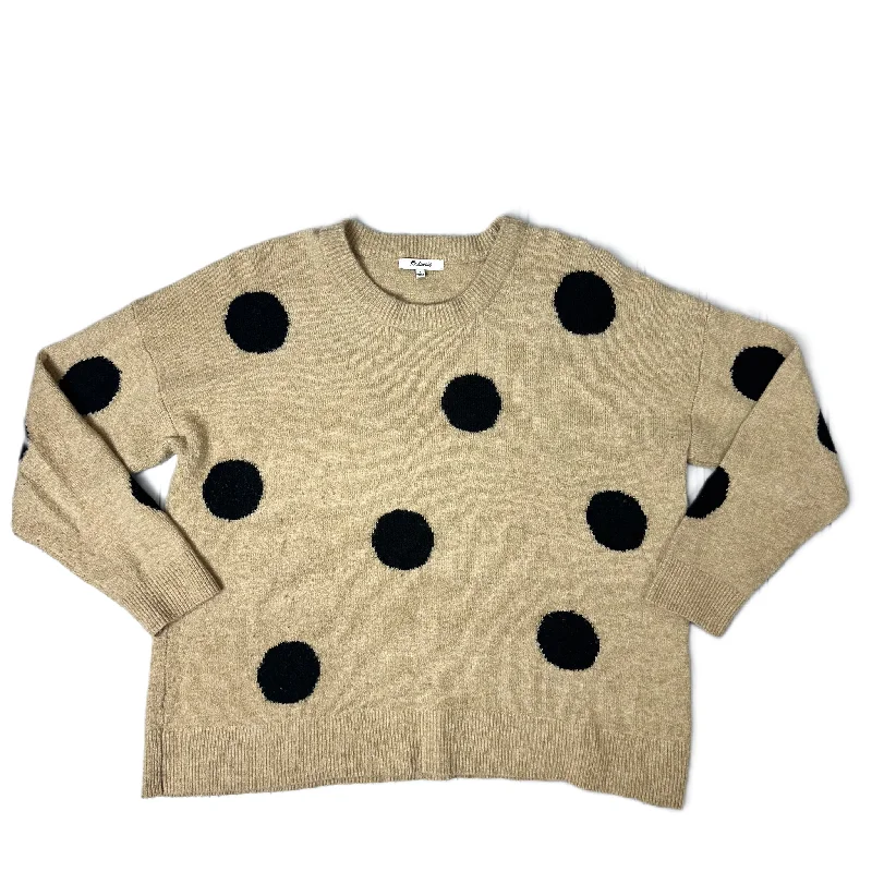 Final Clearance Sweater By Madewell In Black & Brown, Size: L