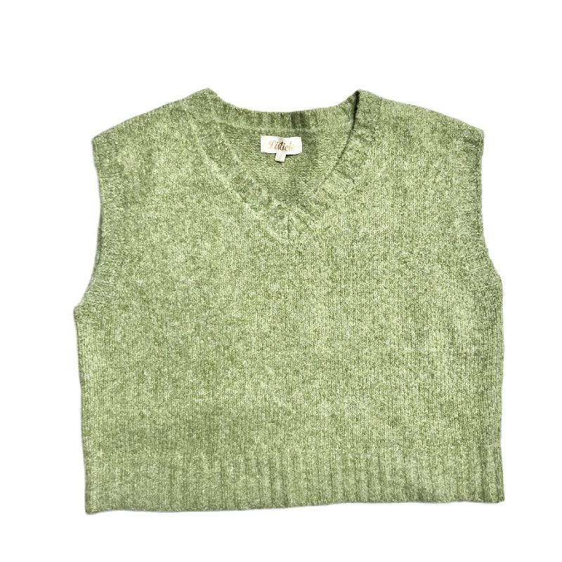 Markdown Madness Sweater Short Sleeve By Listicle In Green, Size: L