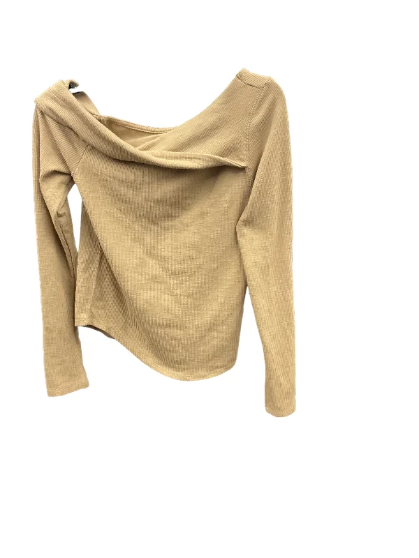 Sale Event Tan Top Long Sleeve We The Free, Size M