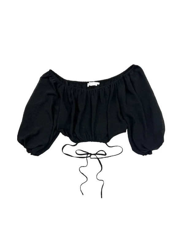 Epic Deals Top 3/4 Sleeve By Astr The Label In Black, Size: M
