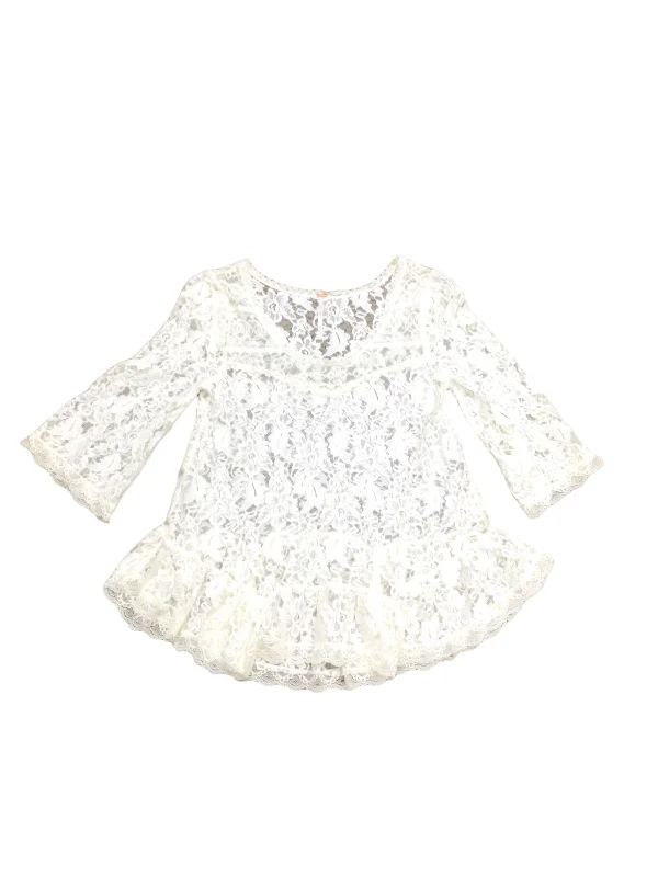 Daily Deals Top 3/4 Sleeve By Free People  Size: Xs