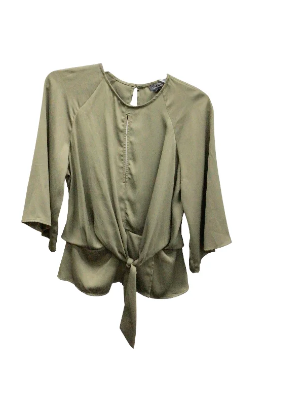 Don't Miss Top 3/4 Sleeve By Top Shop  Size: 8