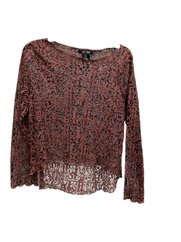 Daily Specials Top Long Sleeve By Nic + Zoe  Size: L