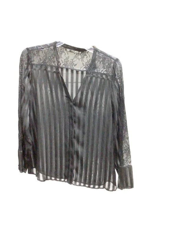 Massive Deals Top Long Sleeve By Zara Basic  Size: M