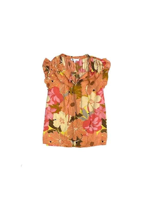Discount Days Top Sleeveless By Dr2 In Floral Print, Size: Xs