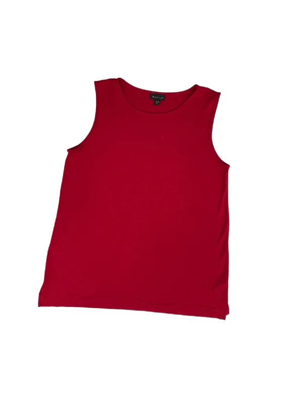 Best Deals Top Sleeveless By J. Jill In Red, Size: M