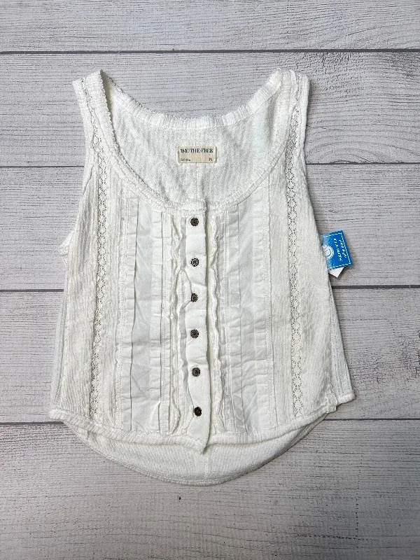 Weekend Deal Top Sleeveless By We The Free In White, Size: Mp