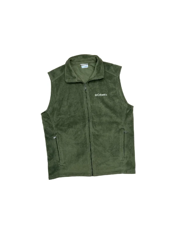Now or Never Vest Fleece By Columbia In Green, Size: M