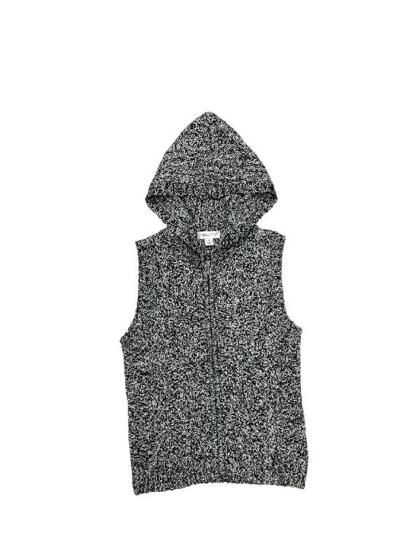 Price Rollback Vest Other By Coldwater Creek In Black & Grey, Size: S