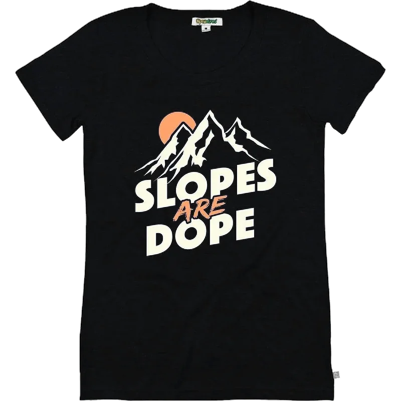 Exclusive Online Offer Women's Slopes Are Dope Tee
