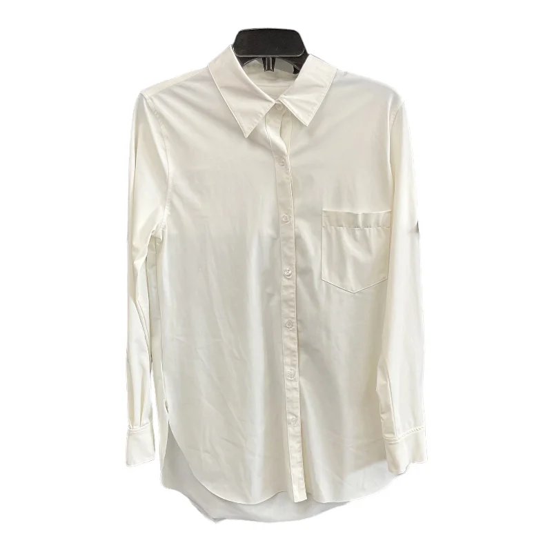 New Deals White Top Long Sleeve Lysse, Size S