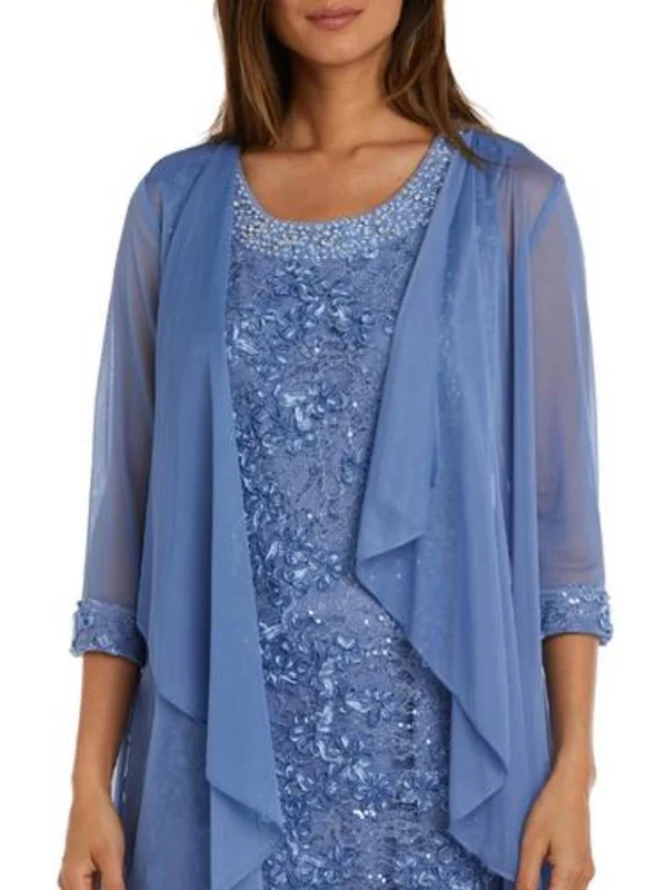 Must-Have Deals Womens Sheer Lace-Trim Jacket