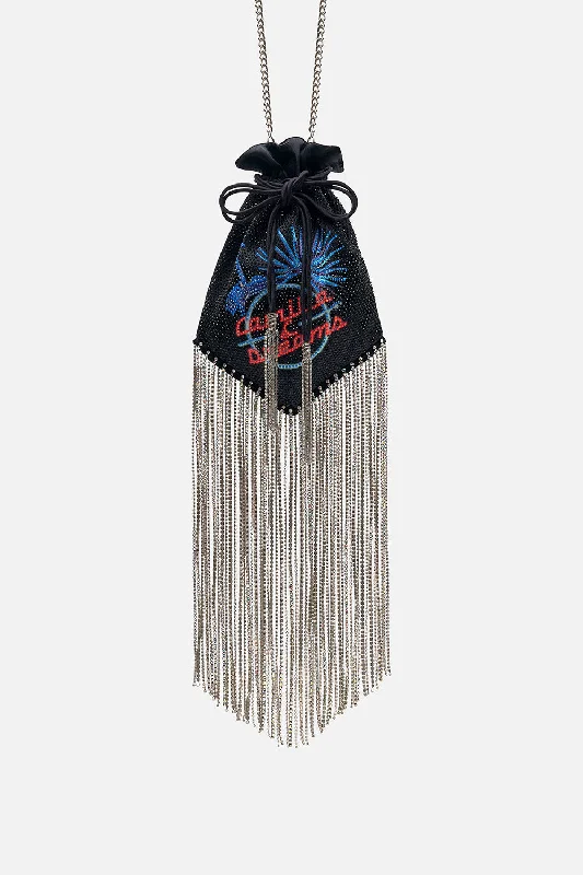 Massive Deals FLAT DRAWSTRING POUCH NAUGHTY NEON
