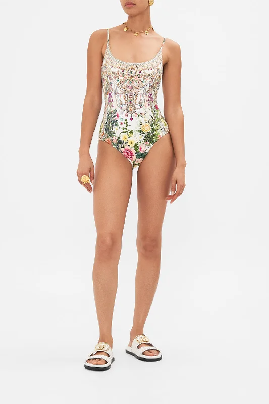 Super Sale SCOOP NECK ONE PIECE RENAISSANCE ROMANCE