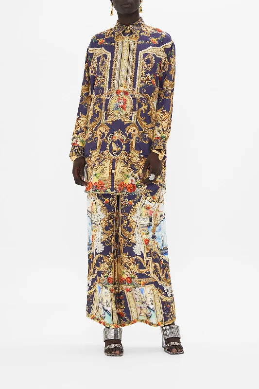 New Markdowns SHIRT TUNIC WITH POCKETS VENICE VIGNETTE