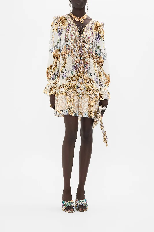 Online Specials RUFFLE LACE UP DRESS PALAZZO PLAY DATE