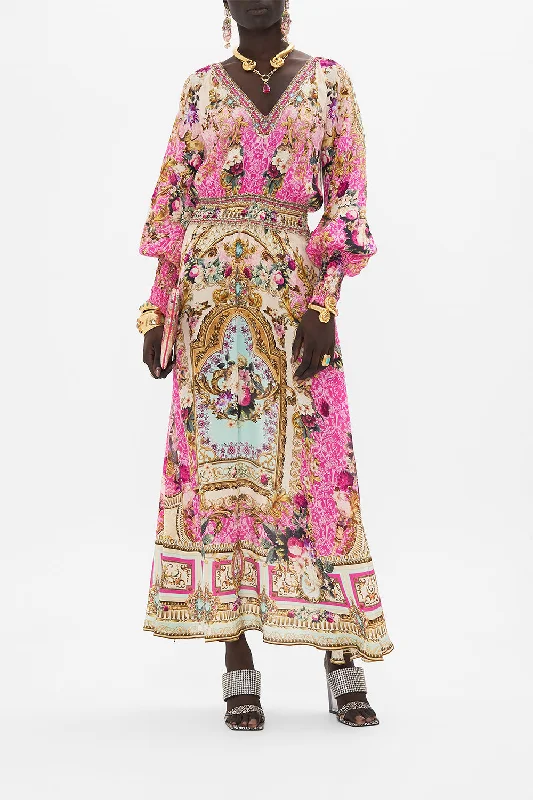Major Savings DRESS WITH SHIRRED WAIST AND CUFF CALL OF THE CANAL