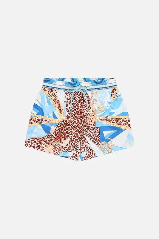 Now or Never BOYS' BOARDSHORT SKY CHEETAH