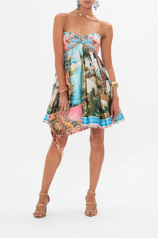 Price Slash TAFFETA STRAPLESS SHORT DRESS FROM SORRENTO WITH LOVE