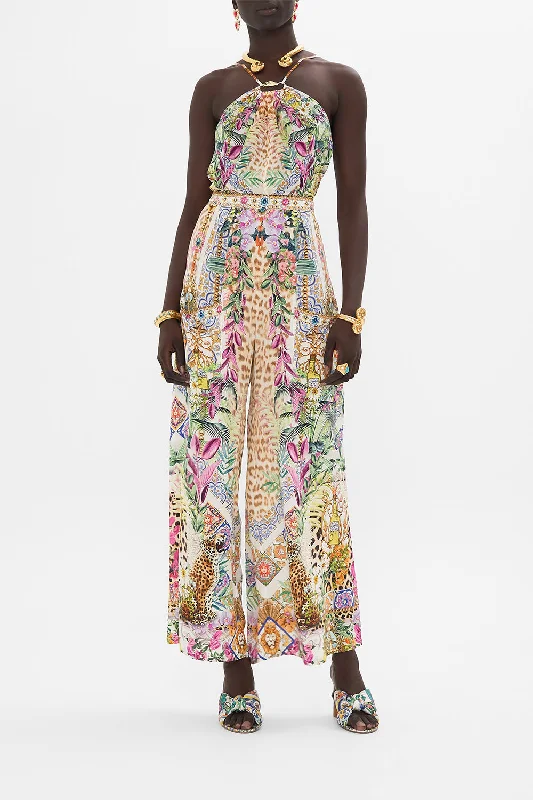 Bonus Savings WIDE LEG TROUSER WITH FRONT POCKETS FLOWERS OF NEPTUNE