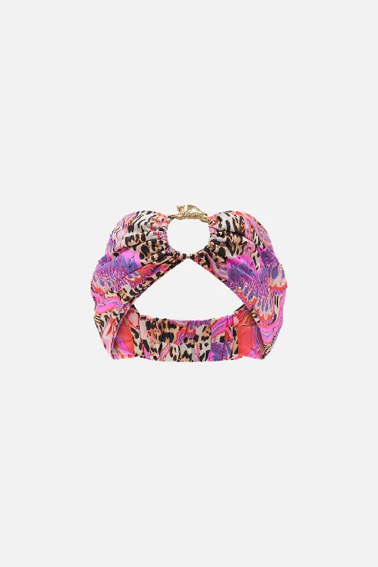Super Bargain RING HEADBAND VIOLA VINTAGE