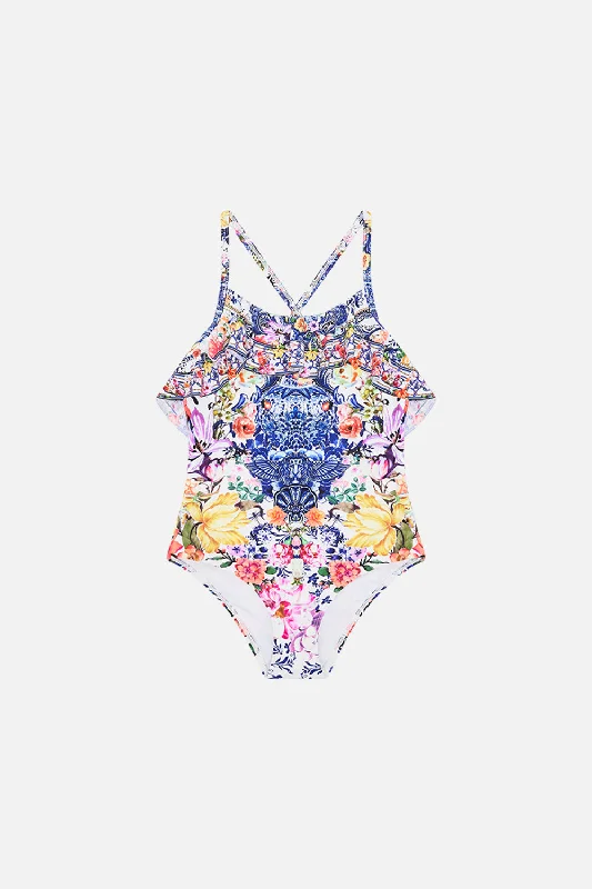 Deal of the Week KIDS NECK FRILL ONE PIECE 4-10 DUTCH IS LIFE