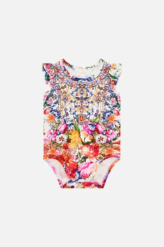 YEAR-End Clearance BABIES FRILL BODYSUIT DUTCH IS LIFE