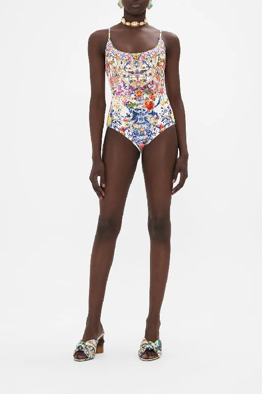 Extra Discounts SCOOP NECK ONE PIECE DUTCH IS LIFE