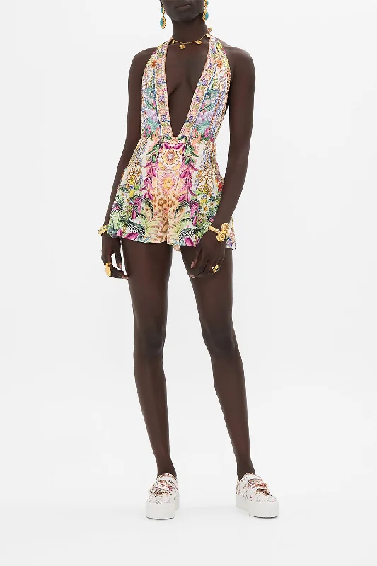 Act Fast SHORTS WITH SIDE FLOUNCE FLOWERS OF NEPTUNE