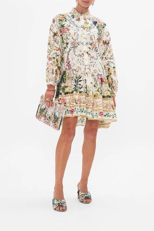 Limited Stock TIERED SHIRT DRESS RENAISSANCE ROMANCE