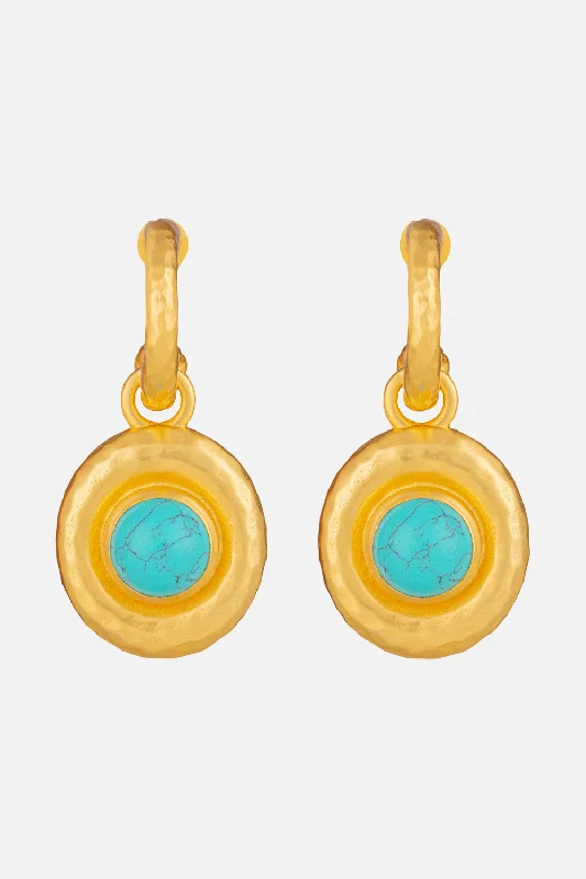 Low Prices ELISA TURQUOISE EARRINGS MULTI