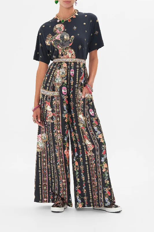 Discount Extravaganza WIDE LEG TROUSER WITH FRONT POCKETS MIDNIGHT AT MINNIES