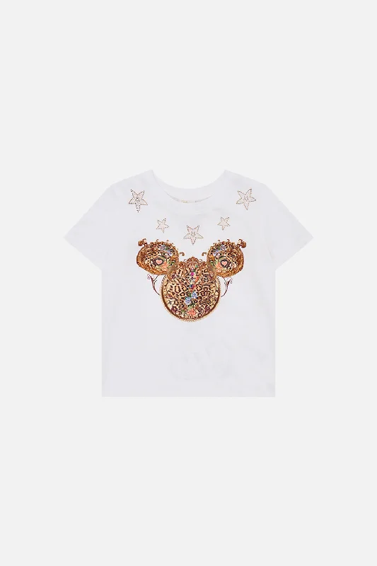 Factory Direct Sale KIDS SHORT SLEEVE T-SHIRT 4-10 MINNIE MOUSE MAGIC