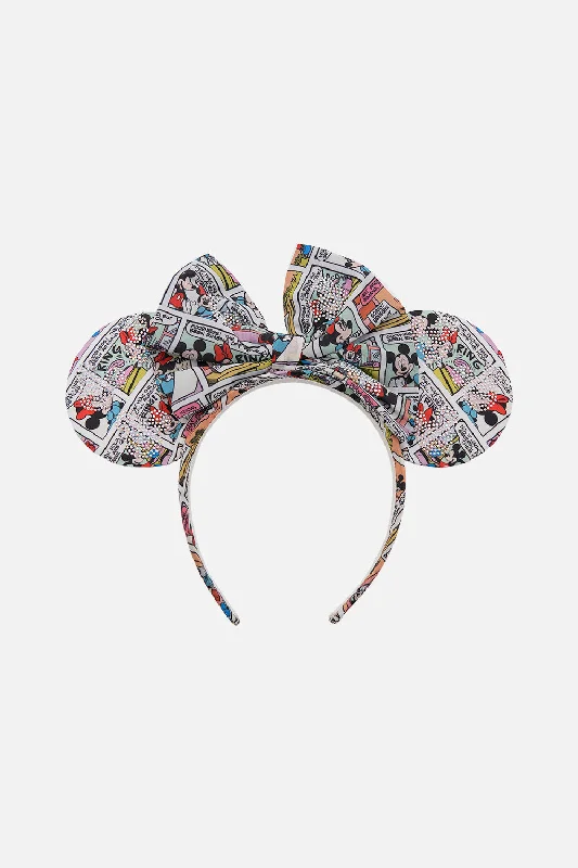 Last Chance HEADBAND WITH MINNIE MOUSE EARS A TRIP DOWN THE COMIC STRIP