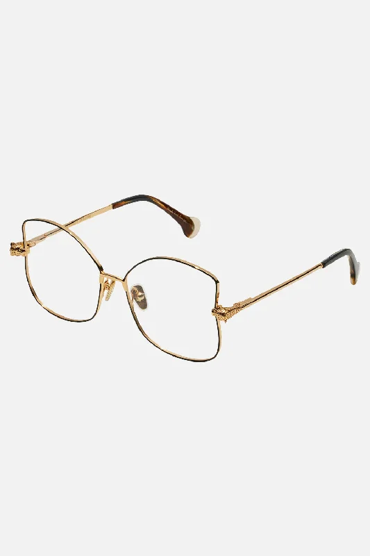 Online Specials NYC NIGHTS OPTICAL GLASSES BRIGHT GOLD / KHAKI
