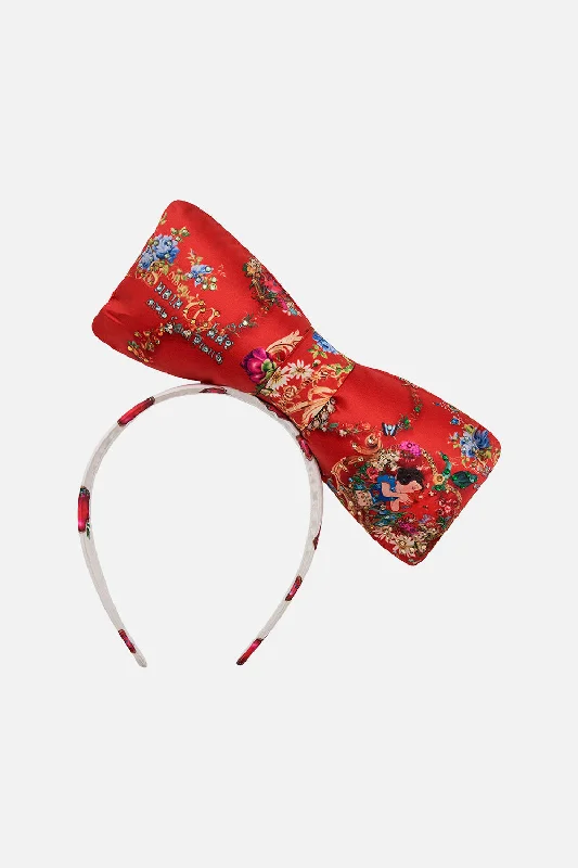 KIDS SNOW WHITE BOW HEADBAND JUST ONE BITE SNOW WHITE