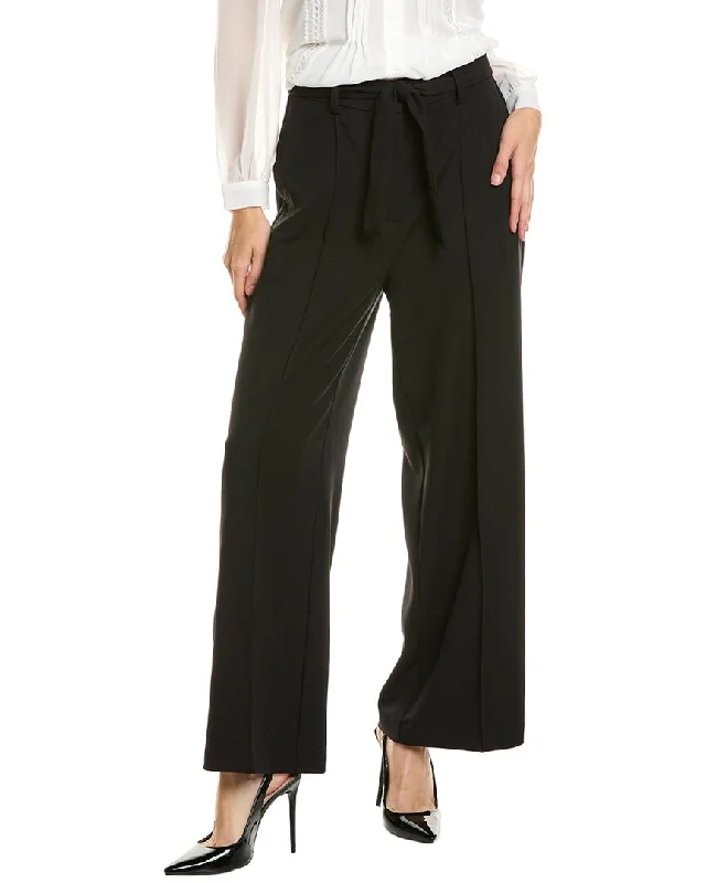 Epic Deals Adrianna Papell Twill Wide Leg Pant